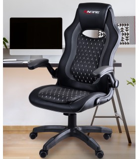 Bergner Racing Silla gaming Gaming Chair Multi material Gris & Negro